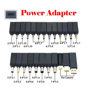 כוח מתאם USB DC תקע סוג C נקבה כדי אוניברסלי שקע ממיר עבור Lenovo ASUS Dell HP מחברת מטען