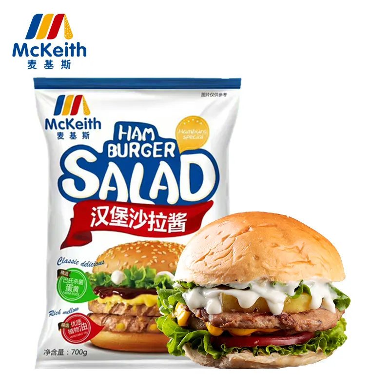 Mckeith Popular sauce 1kg Burger/Beef/Poultry Barbecue And Fried Food Salad Dressing