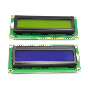 LCD1602 modulo LCD 1602 blu/giallo verde schermo 16x2 caratteri Display LCD PCF8574T PCF8574 IIC interfaccia I2C 5V - Product Image 1