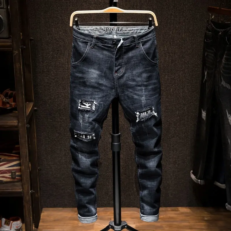 Wholesale Fashion Stretchy Jeans For Men Hot Sale High Quality Mens Jeans