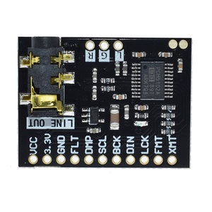 For <strong>Raspberry</strong> <strong>Pi</strong> pHAT Sound Card I2S interface PCM5102 DAC Module 24-bit Audio Board With Stereo Jack Beyond ES9023 PCM1794 - Product Image 5