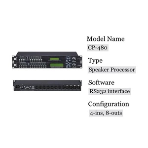 La cvr altavoz digital procesador/DSP/crossover/driverack + procesador digital de sonido + audio dsp - Product Image 2