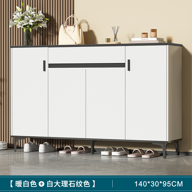 white + white marble pattern + 4 Doors 4 Drawer + 15mm board