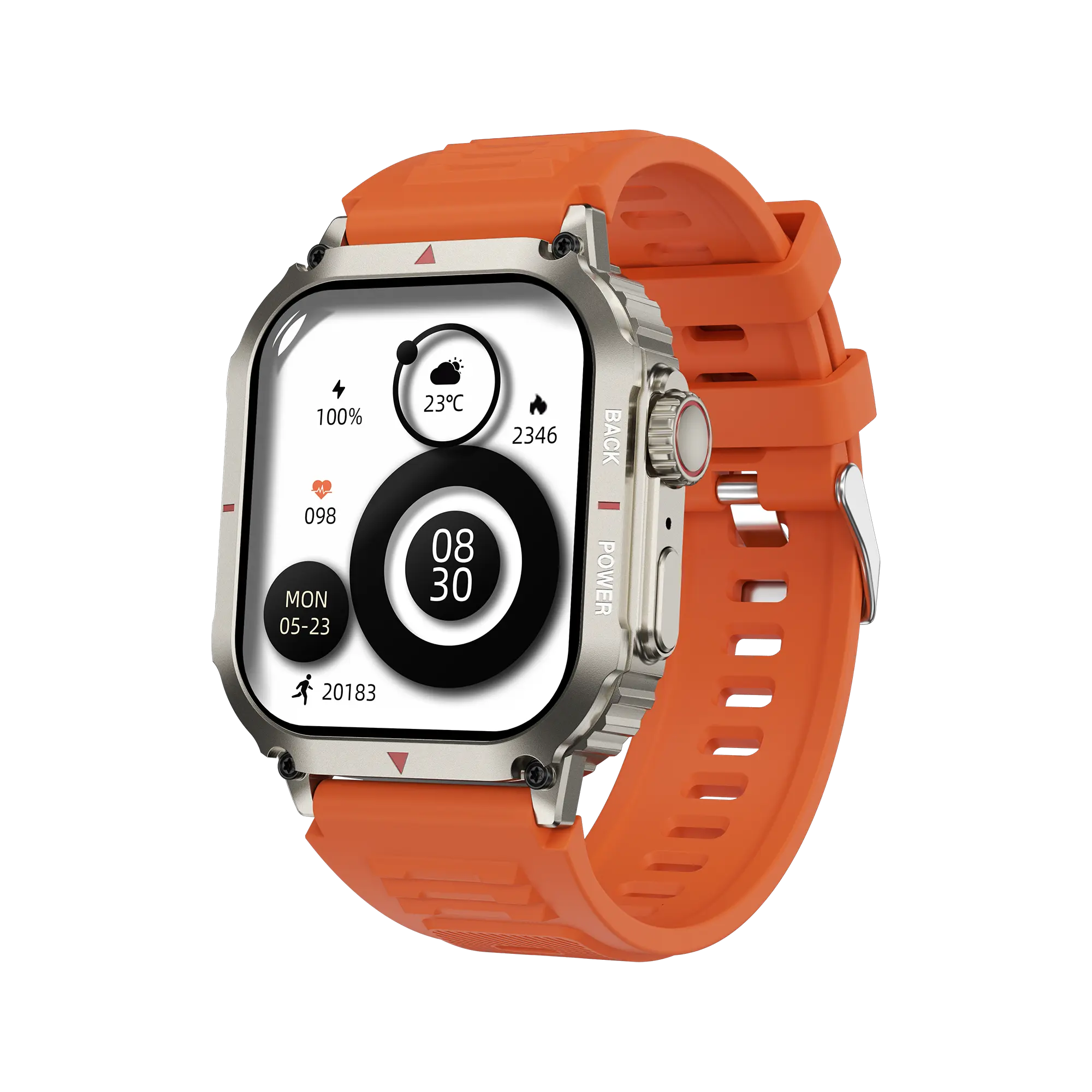 Hot Sell Waterproof IP68 Smart Watch Health Monitoring Multifunctional Watch Use In Multiple Scenarios