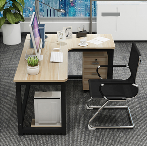 AILICHEN Modern and <strong>Simple</strong> Design Style L-shaped Home Desktop <strong>Computer</strong> <strong>Table</strong> Desk Corner <strong>Computer</strong> Desk - Product Image 3