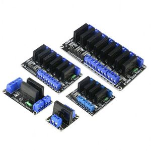 1 2 4 6 8 Channel 5V DC <strong>Relay</strong> <strong>Module</strong> Solid State Low Level G3MB-202P SSR AVR DSP <strong>Relay</strong> - Product Image 1
