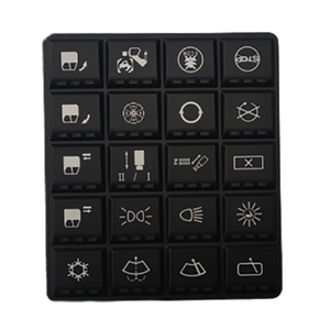 Hight Quality DC 12V 24V 20 <strong>Keys</strong> <strong>Push</strong> <strong>Button</strong> <strong>Switch</strong> Panel Intelligent CAN Bus Keypad CANbus <strong>Button</strong> Panel Automotive Keypad - Product Image 2