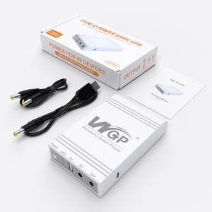 WGP Mini Ups para Wifi Router Dc Ups Salida 5V 9V 12V Router 10400mAh Batería de respaldo Tipo-C Entrada Mini Ups - Product Image 1