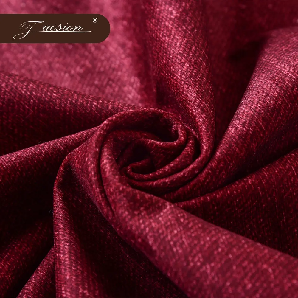 tenghui Home Textile Knitting Tricot Print Velboa Velvet Fabric Sofa Cover