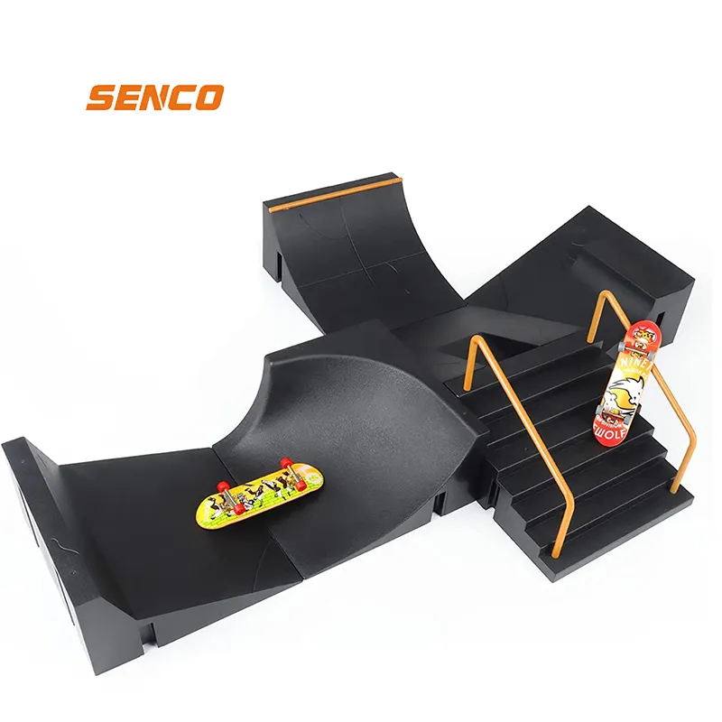 Fabricante plástico deck dedo skate fingerboard molde dedo skate rampa conjunto dedo mini dedo skate kits