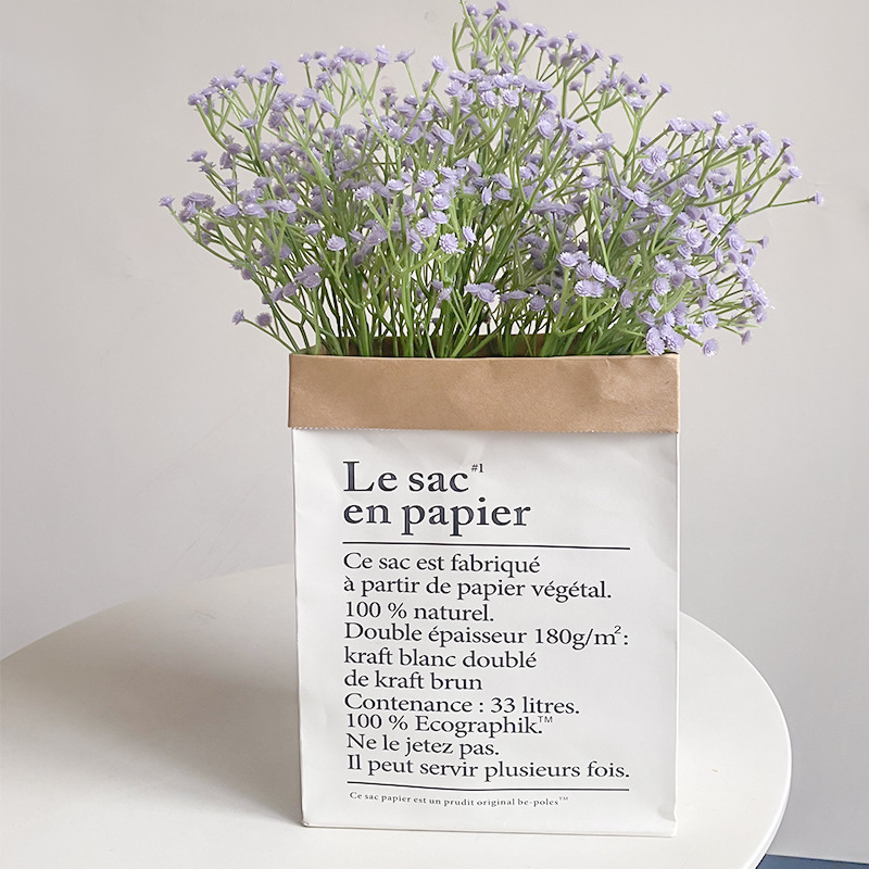Taille moyenne, 10 tiges de gypsophile violet clair