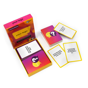 Özel tasarım Logo eğlence oyun tahtası çift Set gerçek veya cesaret kartları - Product Image 2