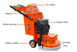 Máy Mài Sàn Chất lượng cao Máy Mài Sàn epoxy Máy Mài sàn không bụi - Product Image 6