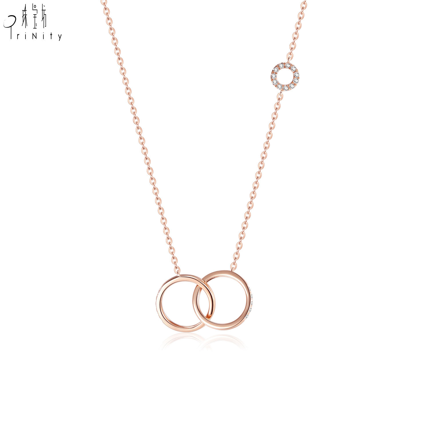 Oro rosa macizo de 18 quilates
