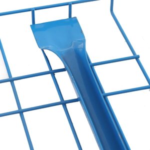 工業用亜鉛メッキ鋼Uサポート収納 & スタッキングパンチデッキパレットラッキング金網デッキ棚