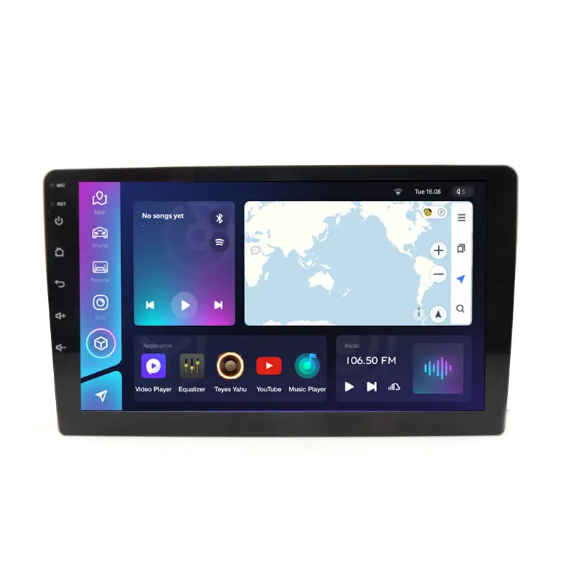 2 DIN Android đài phát thanh xe autoradio 7 9 10 13.1 inch phổ Wifi GPS âm thanh đa phương tiện Máy nghe nhạc DVD xe