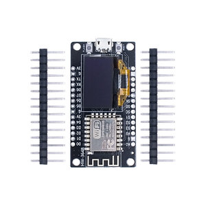 NodeMCU ESP8266 scheda di sviluppo con display 0.96 OLED CH-340 ESP-12E modulo WiFi Micro USB Micpythons ESP8266 kit - Product Image 3