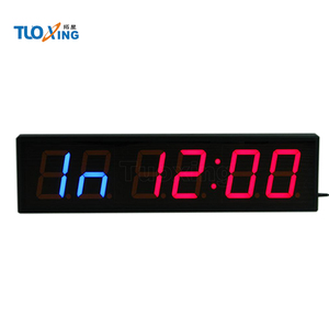 4 \ "Mini LED intervallo riposo Timer alternabile intervallo programmabile ripetizione Fitness palestra conto alla rovescia orologio da palestra Crossfit Timer - Product Image 2