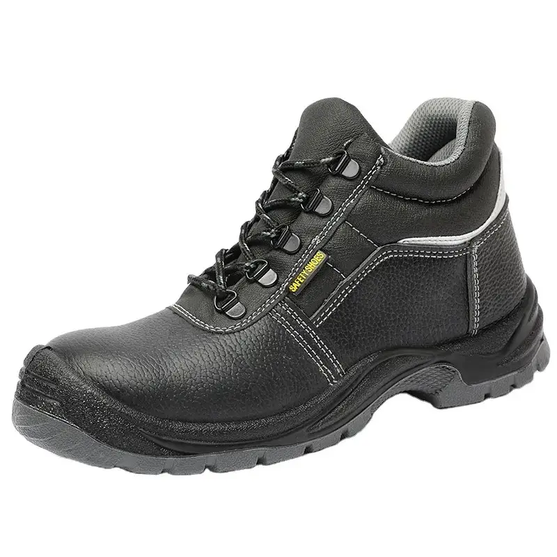 NUEVOS zapatos de tierra de trabajo de verano Botas de construcción Zapatos de seguridad de cuero de trabajo en Gaomi con precio justo