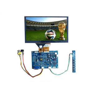 Directo de fábrica Módulo de monitor de pantalla TFT LCD de entrada VGA de 9 pulgadas Resolución 800*480 para Tablet PC