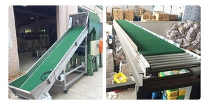 Línea de sistema transportador de carga de correa de cadena de rodillos de PVC automática - Product Image 3