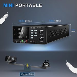 NICE-Power ม้านั่งพลังงานสูง30V 30A 900W แบตเตอรี่ชาร์จ OCP ย้อนกลับป้องกันการชาร์จหน่วยความจำ R-SPS3030C - Product Image 6