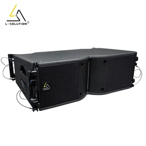 L-Solution K208 Sistema de sonido activo 2 vías Dual Altavoces de matriz de línea alimentados de 8 pulgadas Impedancia de 8ohm - Product Image 2