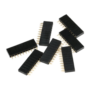 2 ~ 40P 2.54mm passo singola fila femmina presa PCB scheda Pin Header connettore striscia Pinheader 2/3/4/6/10/12/16/20/40Pin per Arduino - Product Image 4