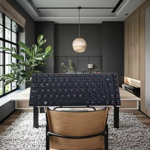 Bàn phím chất lượng tốt cho Lenovo IBM Y480 Y480A Y480M Y480N Y480P với đèn nền khung màu tím - Product Image 3