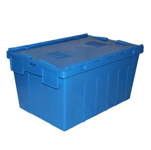 Cajas de plástico encajables plegables apilables reciclables tamaño 600*400*315 para organización de almacenamiento de distribución de almacén - Product Image 6