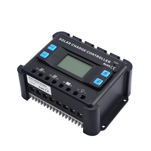 Solar laderegler 30A Solar laderegler 24V/48V Solar panel Intelligenter Regler mit PWM-LCD-Display (aktualisiert) - Product Image 1