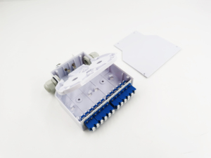 DIN导轨塑料光纤接线盒8 12 24芯端口室内安装FTTH FTTX网络配电配线架 - Product Image 5