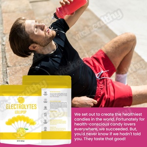 Vitahealthy OEM/ODM Sản Phẩm Mới Điện <span class=keywords><strong>Lollipop</strong></span> Không Biến Đổi Gen Thân Thiện Với <span class=keywords><strong>Lollipop</strong></span> Kẹo Cho Thể Thao Phục Hồi - Product Image 5