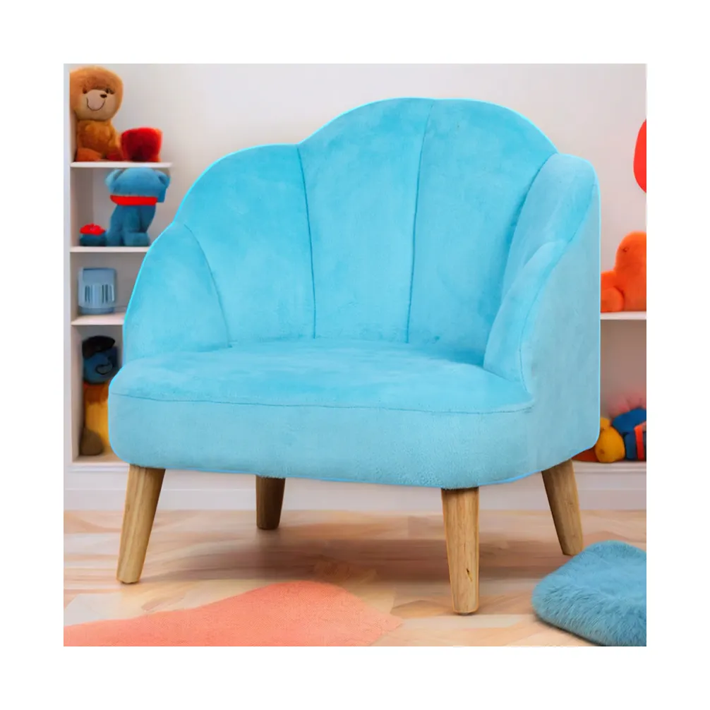 Yeni tasarım çiçekler ucuz çocuklar kanepeler peluş ve nefes çocuk sandalye dört mevsim evrensel çocuk mobilya