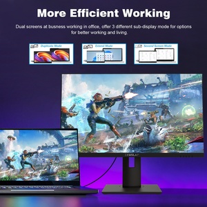 Venta al por mayor de 27 pulgadas QHD 2560x1440p 165Hz Monitor LED con función de TV Smart Desktop PC Monitor de ordenador - Product Image 3