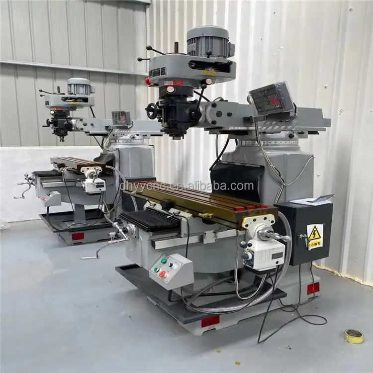 Manufacturer sells Taiwan model 4H X6325 X6330 turret milling machine Vertical turret milling automatic tool feed