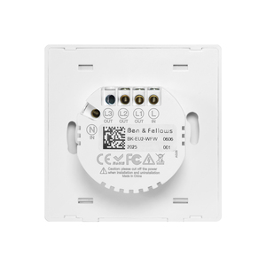 V 1/2/3 Gang Plastic BK Series Tuya WiFi Wall Switch with Smart Control Panel for Voice, App &amp; <strong>Home</strong> <strong>Automation</strong> <strong>Systems</strong> - Product Image 5