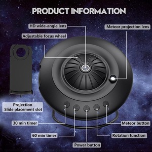 8 in 1 <strong>LED</strong> UFO <strong>Star</strong> Projector Night Light Galaxy Starry Sky Rechargeable <strong>LED</strong> Room Light Lamp Kids Ceiling Decoration - Product Image 6