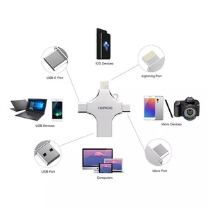 适用于iPhone的4合1闪电微型C OTG USB C闪存驱动器 - Product Image 4