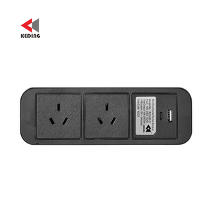 Embedded Australia AU <strong>Power</strong> Plug <strong>USB</strong> Type C Charging Recessed Flushed Mounted <strong>Power</strong> Strip Outlet <strong>Desktop</strong> Tabletop <strong>Power</strong> <strong>Socket</strong> - Product Image 4