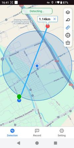 Máy dò máy bay không người lái cầm tay phát hiện vị trí máy bay không người lái và người điều khiển - Product Image 5