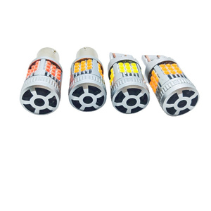 Yeni tasarım kırmızı beyaz araba led fren dönüş sinyali araba aydınlatma sistemi CANBUS anti over flaş dönüş sinyali sürüş ışıkları - Product Image 5