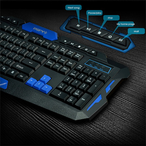 1200 Dpi Plug and Play <strong>2</strong> In1 Wireless Gaming <strong>Keyboard</strong> and <strong>Mouse</strong> Wireless <strong>Mouse</strong> and <strong>Keyboard</strong> Set - Product Image 2
