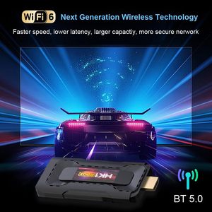 Android 13,0 TV Stick 2GB RAM 16GB ROM RK3528 Quad-Core ARM Cortex-A53 CPU Mali-450 2,4G/5G Dual WiFi6 BT 5,0 USB 3,0 4K
