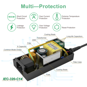 6V 4A 5A <strong>6A</strong> 10A 15A Universal Power Adapter 6V4A 6V5A 6V6A 6V10A 6V15A <strong>AC</strong> DC <strong>Adaptor</strong> 6 Volt Switching Converter 5.5*2.1-2.5mm - Product Image 4