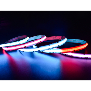 Rüya renk FCOB SPI RGB IC LED ışık şerit yüksek yoğunluklu 720 LEDs esnek WS2811 adresli cob led şerit işık - Product Image 5
