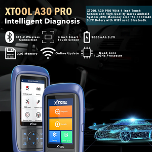 XTOOL A30pro strumenti diagnostici auto <span class=keywords><strong>Bluetooth</strong></span> auto Automotive OBD2 chiave programmatore Scanner