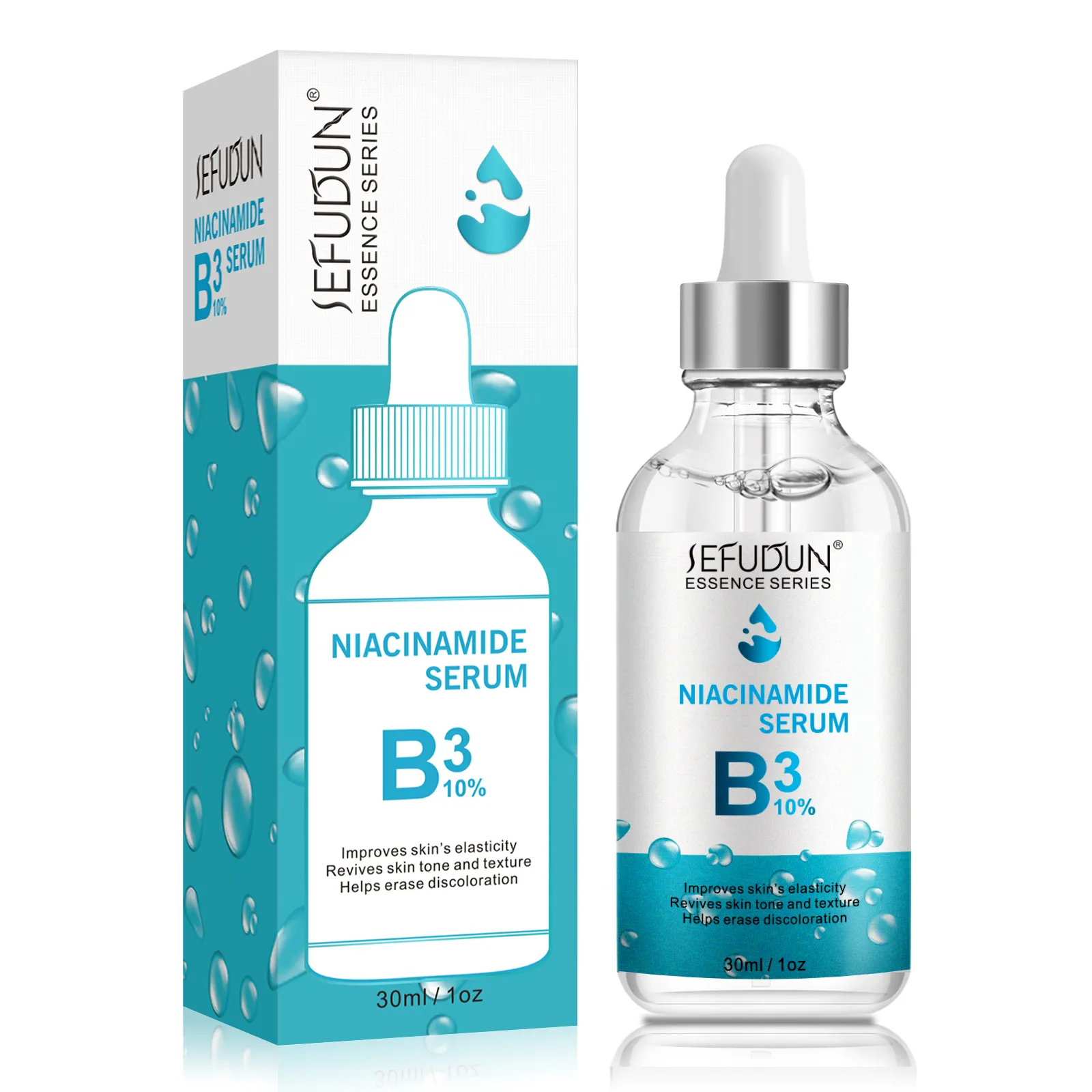 Vendita calda all'ingrosso cura della pelle vitamina B3 siero schiarente Anti-età corea 10% Niacinamide siero per il viso
