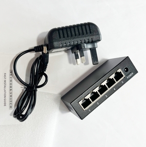 5-Port-Gigabit-Netzwerk-Switch mit 10-Gbit/s-Kapazität für Metall gehäuse Ethernet-Splitter mit SNMP-und QoS-Funktionen - Product Image 1