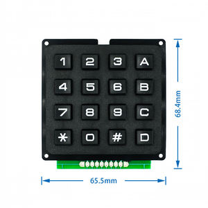12 teclas Switch Keypad 3X4 Matrix Keyboard Tipo de producto Teclados y teclados - Product Image 2
